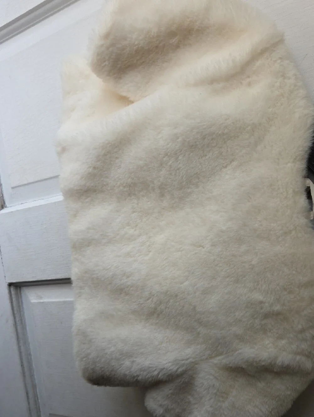 Gymboree Ivory Faux Fur Bolero Jacket  Size 7/8